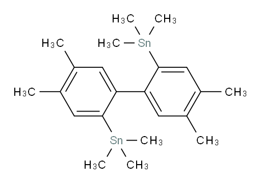 (4,4',5,5'-tetramethyl-[1,1'-biphenyl]-2,2'-diyl)bis(trimethylstannane)