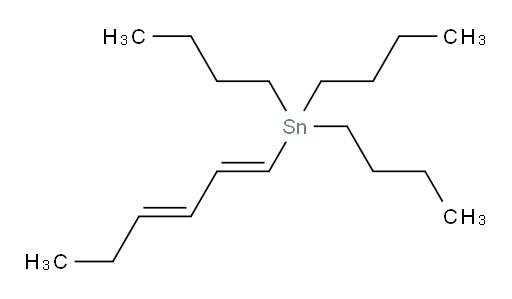 tributyl((1E,3E)-hexa-1,3-dien-1-yl)stannane