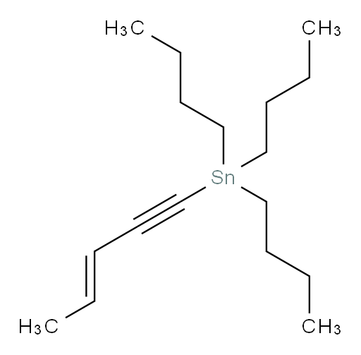 (E)-三丁基(戊-3-烯-1-炔-1-基)锡烷