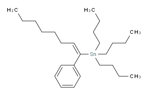 (E)-tributyl(1-phenyloct-1-en-1-yl)stannane