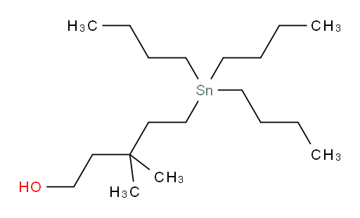 3,3-dimethyl-5-(tributylstannyl)pentan-1-ol