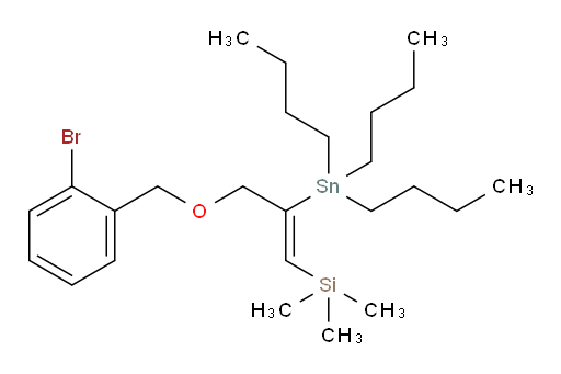 (Z)-(3-((2-bromobenzyl)oxy)-2-(tributylstannyl)prop-1-en-1-yl)trimethylsilane