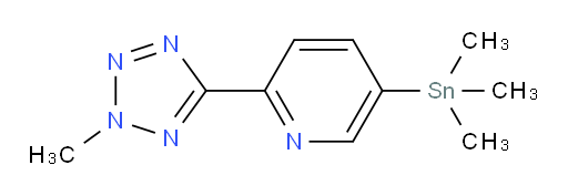 2-(2-methyl-2H-tetrazol-5-yl)-5-(trimethylstannyl)pyridine