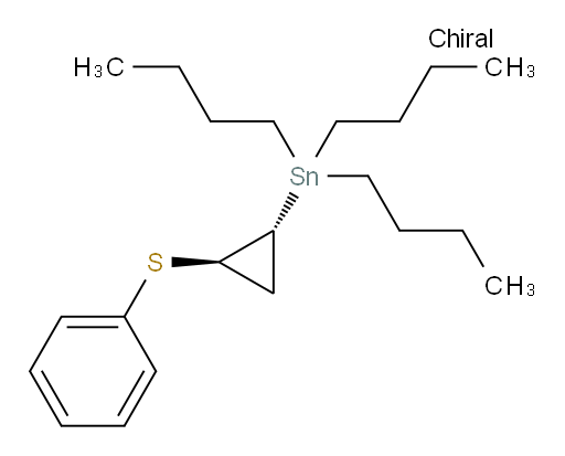 三丁基((1R,2R)-2-(苯基硫基)环丙基)锡烷