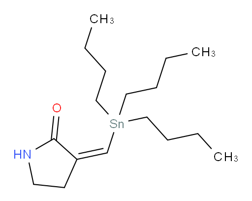 (Z)-3-((tributylstannyl)methylene)pyrrolidin-2-one