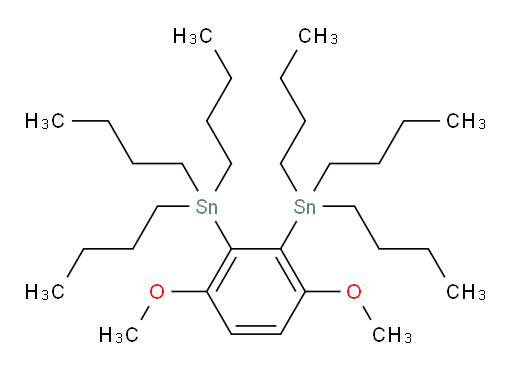 (3,6-二甲氧基-1,2-苯基ene)双(三丁基锡烷)