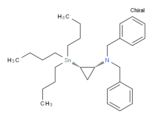 (1R,2S)-N,N-二苄基-2-(三丁基锡基)环丙胺
