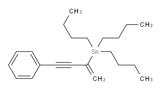 三丁基(4-苯基丁-1-烯-3-炔-2-基)锡烷