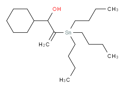 1-环己基-2-(三丁基锡基)丙-2-烯-1-醇