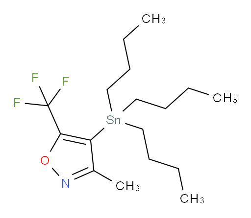 3-甲基-4-(三丁基锡基)-5-(三氟甲基)异噁唑