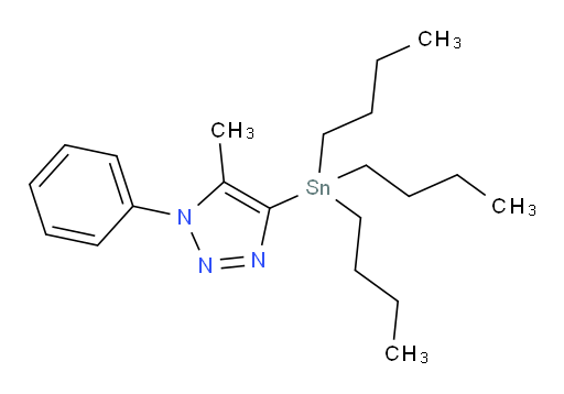 5-methyl-1-phenyl-4-(tributylstannyl)-1H-1,2,3-triazole