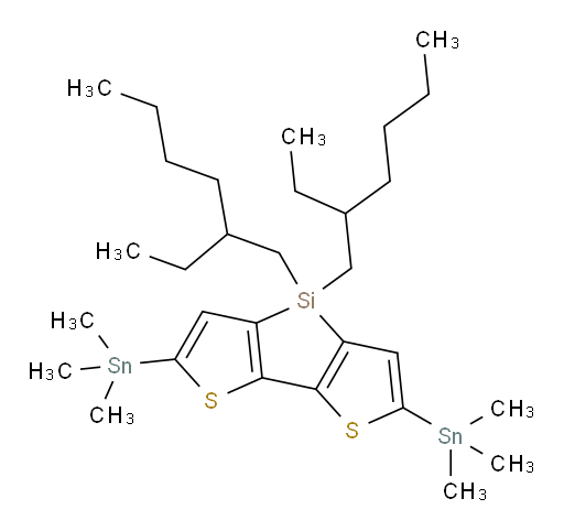 4,4-bis(2-ethylhexyl)-2,6-bis(trimethylstannyl)-4H-silolo[3,2-b:4,5-b']dithiophene