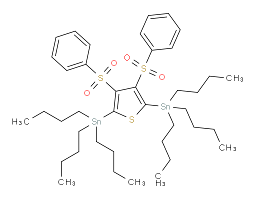 (3,4-bis(phenylsulfonyl)thiophene-2,5-diyl)bis(tributylstannane)