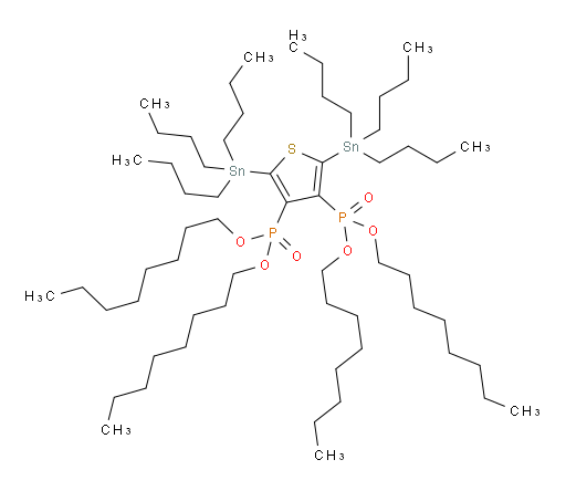 tetraoctyl (2,5-bis(tributylstannyl)thiophene-3,4-diyl)bis(phosphonate)