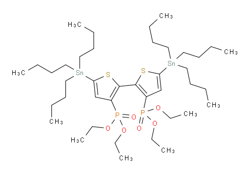 tetraethyl (5,5'-bis(tributylstannyl)-[2,2'-bithiophene]-3,3'-diyl)bis(phosphonate)
