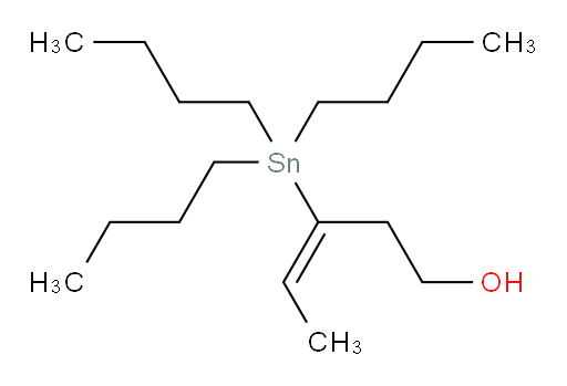 (E)-3-(tributylstannyl)pent-3-en-1-ol
