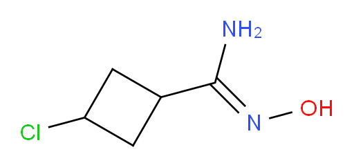 3-chloro-N'-hydroxycyclobutane-1-carboximidamide