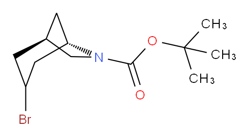 rac-tert-butyl (1R,5S)-3-bromo-6-azabicyclo[3.2.1]octane-6-carboxylate