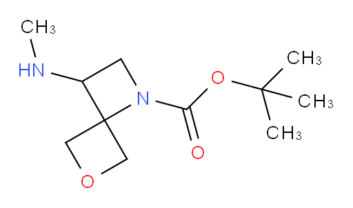 tert-butyl 3-(methylamino)-6-oxa-1-azaspiro[3.3]heptane-1-carboxylate