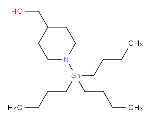 (1-(tributylstannyl)piperidin-4-yl)methanol