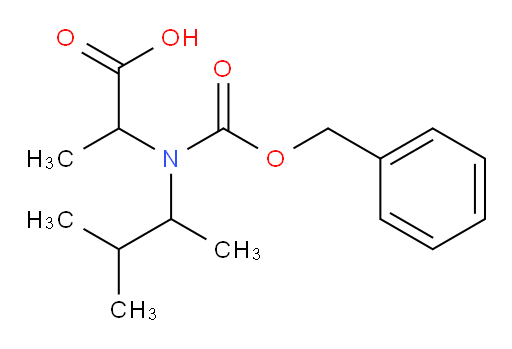 2-{[(benzyloxy)carbonyl](3-methylbutan-2-yl)amino}propanoic acid