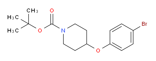 tert-butyl 4-(4-bromophenoxy)piperidine-1-carboxylate