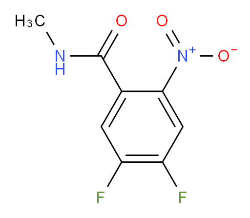 4,5-difluoro-N-methyl-2-nitrobenzamide