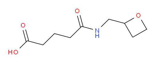 4-{[(oxetan-2-yl)methyl]carbamoyl}butanoic acid