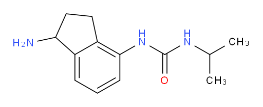 1-(1-amino-2,3-dihydro-1H-inden-4-yl)-3-(propan-2-yl)urea