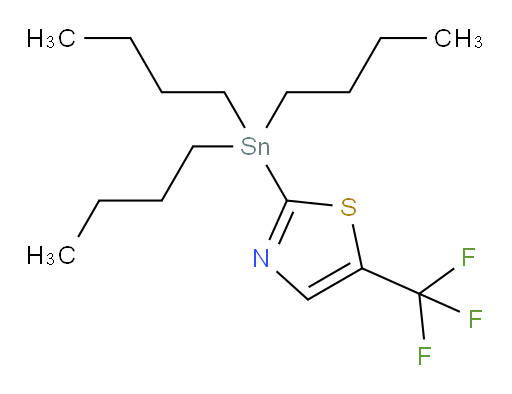 2-(tributylstannyl)-5-(trifluoromethyl)thiazole