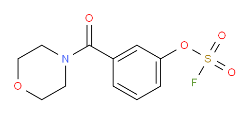 3-(morpholine-4-carbonyl)phenyl sulfurofluoridate