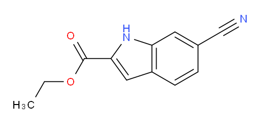 ethyl 6-cyano-1H-indole-2-carboxylate