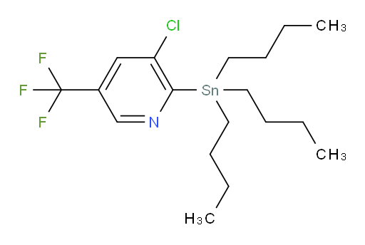 3-chloro-2-(tributylstannyl)-5-(trifluoromethyl)pyridine