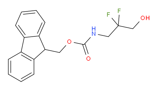 (9H-fluoren-9-yl)methyl N-(2,2-difluoro-3-hydroxypropyl)carbamate