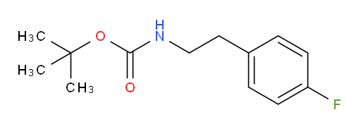tert-butyl N-[2-(4-fluorophenyl)ethyl]carbamate