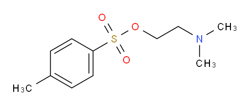 2-(dimethylamino)ethyl 4-methylbenzene-1-sulfonate