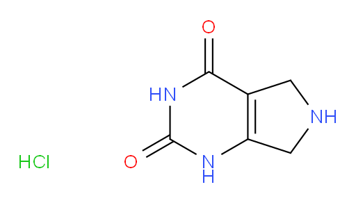 1H,2H,3H,4H,5H,6H,7H-pyrrolo[3,4-d]pyrimidine-2,4-dione hydrochloride