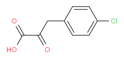 3-(4-chlorophenyl)-2-oxopropanoic acid