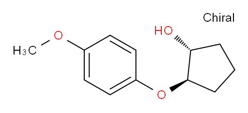 (1R,2R)-2-(4-methoxyphenoxy)cyclopentan-1-ol