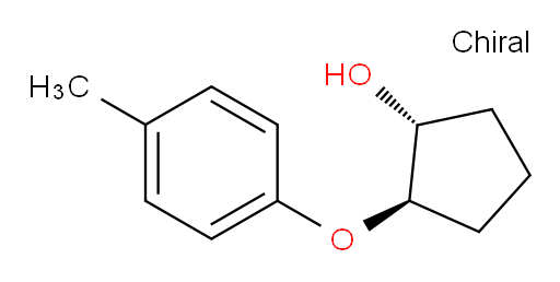 (1R,2R)-2-(4-methylphenoxy)cyclopentan-1-ol