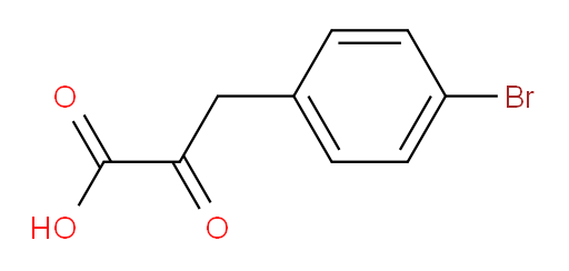 3-(4-bromophenyl)-2-oxopropanoic acid