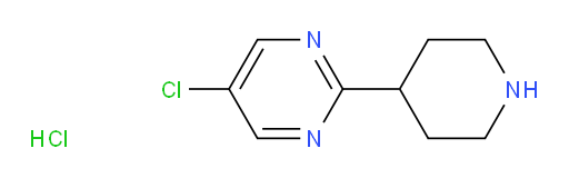 5-chloro-2-(piperidin-4-yl)pyrimidine hydrochloride