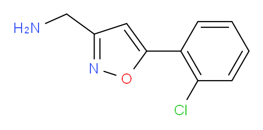 [5-(2-chlorophenyl)-1,2-oxazol-3-yl]methanamine