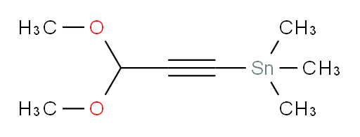 (3,3-dimethoxyprop-1-yn-1-yl)trimethylstannane