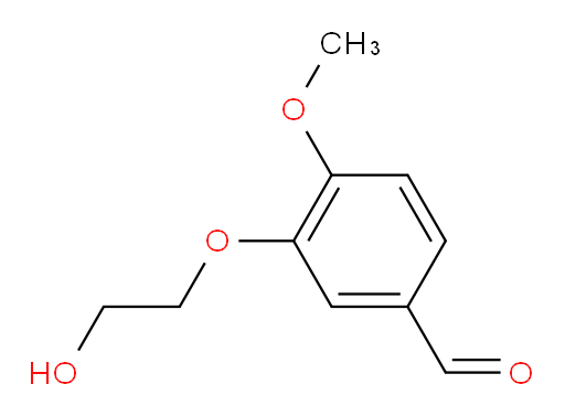 3-(2-hydroxyethoxy)-4-methoxybenzaldehyde