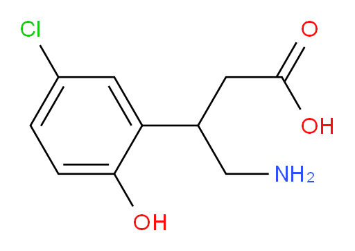 4-amino-3-(5-chloro-2-hydroxyphenyl)butanoic acid