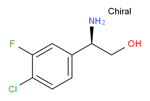 (2R)-2-amino-2-(4-chloro-3-fluorophenyl)ethan-1-ol