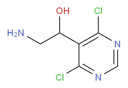 2-amino-1-(4,6-dichloropyrimidin-5-yl)ethan-1-ol
