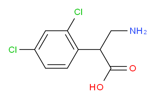 3-amino-2-(2,4-dichlorophenyl)propanoic acid