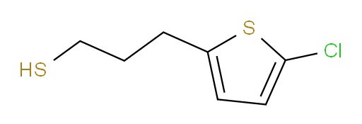 3-(5-chlorothiophen-2-yl)propane-1-thiol